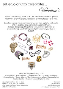 Valentine's day with JeDeCo: 5th - 14th February